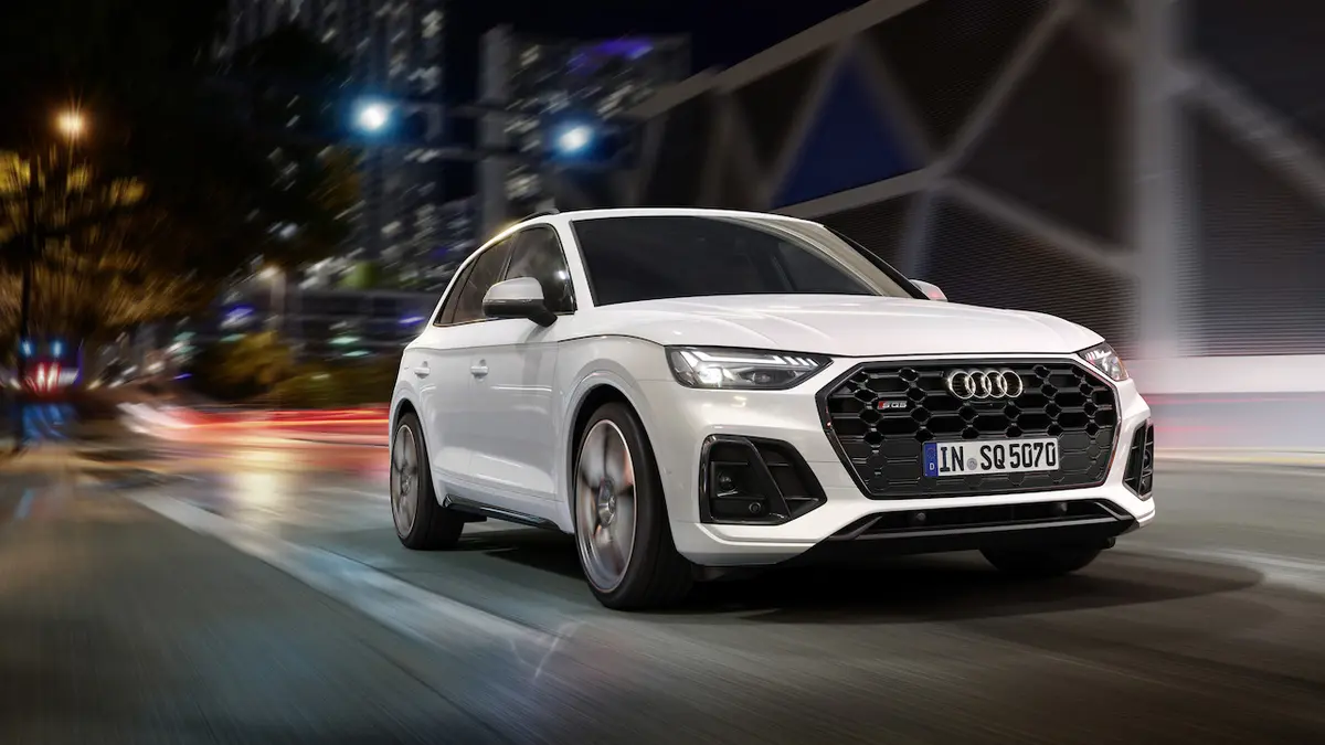After the facelift, the Audi SQ5 has a new look and redesigned